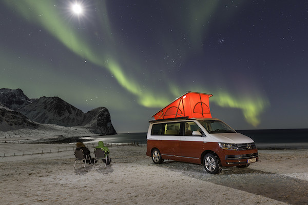 Volkswagen California - Lofoty, Norwegia